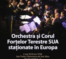 Concert susținut la Sibiu de orchesta şi corului Forţelor Terestre Americane Staţionate în Europa