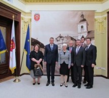 Primarul Klaus Iohannis a primit vizita unei delegaţii din Parlamentul Germaniei