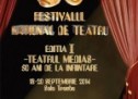 Municipiul Mediaș va găzdui prima ediție a Festivalului Naţional de Teatru “Pro Actoria”