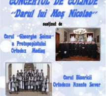 Copșa Mică: Concert de colinde “Darul lui Moş Nicolae”