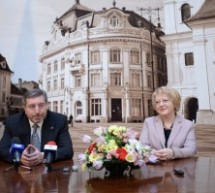 Ambasadorul Germaniei, Hans Werner Lauk, în vizită la Primăria Sibiu