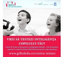 Testări IQ la nivel internațional pentru selecția copiilor supradotați