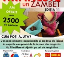Mediaș: Cea de-a XI-a ediție a campaniei umanitare “Hrănește un zâmbet”