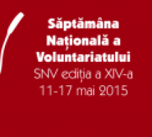 Mediaș: “Săptămâna Națională a Voluntariatului” – ediția a XIV-a (11-17 mai)