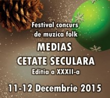 Au inceput înscrierile la concursul din cadrul festivalul de muzică folk “Mediaş-Cetate Seculară” (11-12 decembrie 2015)