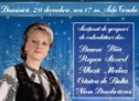 Mediaș: „Deschide uşa creştine” – concert de colinde tradiţionale româneşti (20 decembrie)