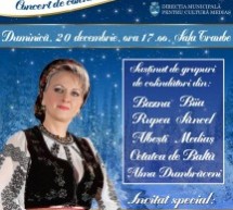 Mediaș: „Deschide uşa creştine” – concert de colinde tradiţionale româneşti (20 decembrie)
