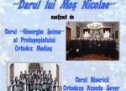 Concert de colinde “Darul lui Moş Nicolae”, azi la Copșa Mică