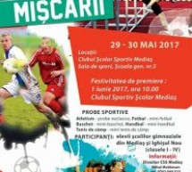 Festivalul Sportului Medieșean ,,Bucuria Mișcării’’ (mai-iunie 2017)