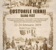 Consorțiul Sibiu Regiune Gastronomică Europeană 2019 organizează, în perioada 22-24 februarie, evenimentul „Gusturile Iernii”