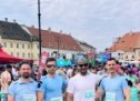 Jandarmii sibieni au alergat la Maratonul Internațional Sibiu