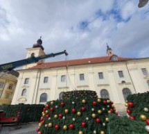 Pregătiri de Crăciun în Sibiu