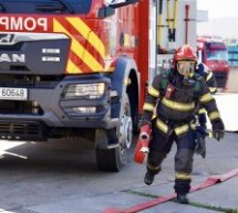 Incendiu urmat de o explozie, simulat în Sibiu