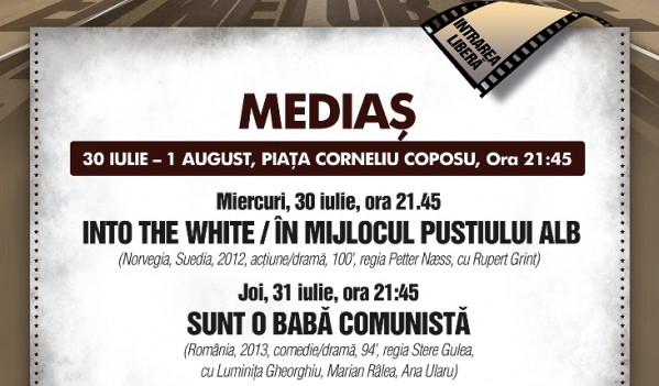 Caravana Filmelor TIFF 2014 ajunge la Mediaş