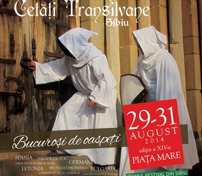 Sibiu: Festivalul Medieval „Cetăţi Transilvane” începe vineri