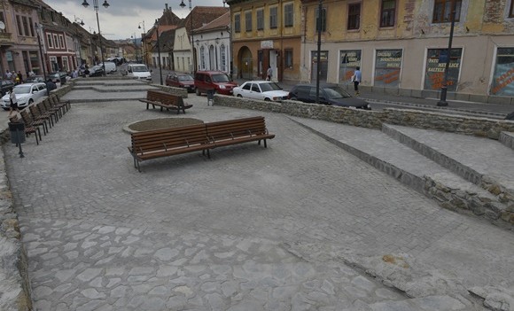 Sibiu: Strada 9 Mai, a patra investiţie majoră în Oraşul de Jos în ultimii doi ani
