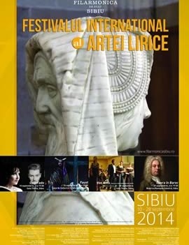 Festivalul Internațional al Artei Lirice se desfășoară în municipiul Sibiu