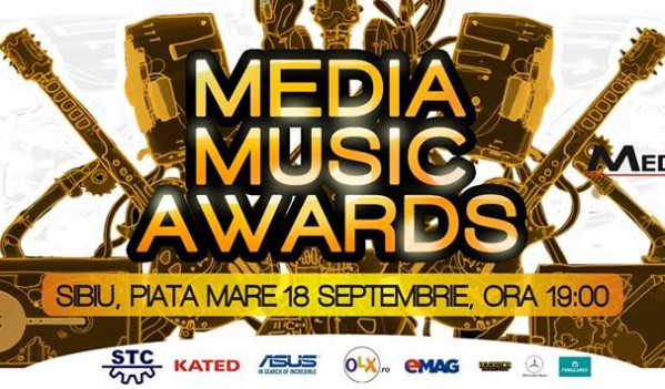 Media Music Awards, în această seară (ora 19), în Piața Mare din Sibiu