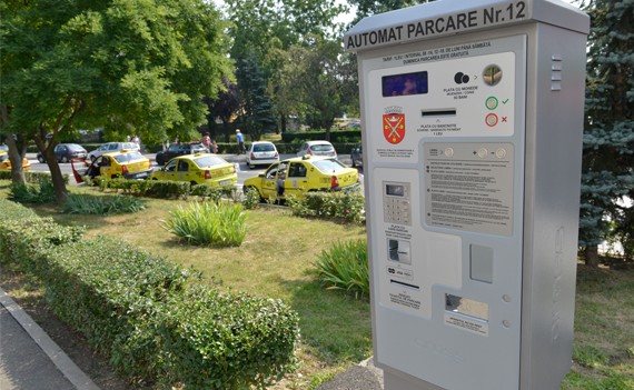 Încă şase automate de parcare vor fi instalate în Sibiu