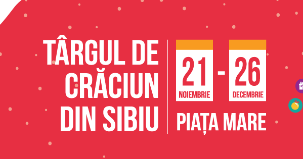 Târgul de Crăciun din Sibiu se deschide vineri 21 noiembrie