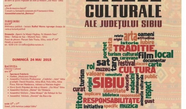Caravana Zilelor Culturale ale Județului Sibiu ajunge în Țara Oltului (23-24 mai)