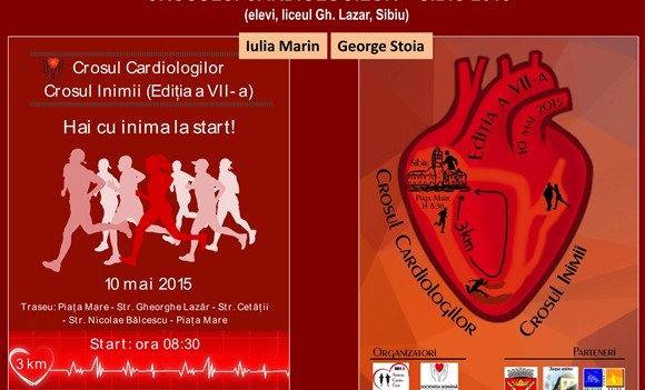 Crosul Cardiologilor – Crosul Inimii organizat în Sibiu în data de 10 mai