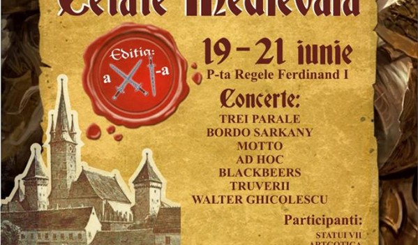 Festivalul “Mediaş Cetate Medievală – târg de meşteşuguri vii”, ediţia a XI-a (19-21 iunie)