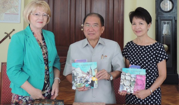 Ambasadorul Regatului Thailandei în România, vizitează Sibiul