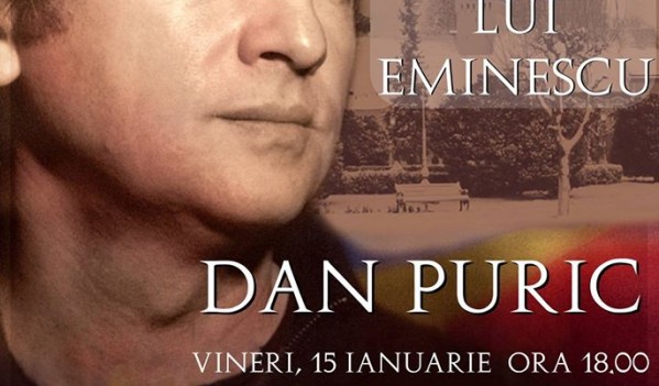 Ziua Culturii Naționale marcată la Mediaș prin conferința cu tema „România lui Eminescu”susținută de actorul Dan Puric