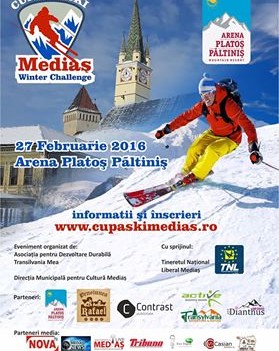 Prima ediție a concursului de schi „Mediaș Winter Challenge”