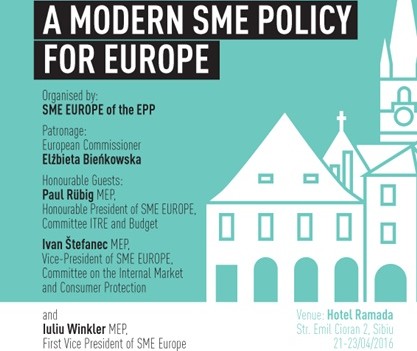 Sibiu: Conferinţă economică pe tema IMM-urilor