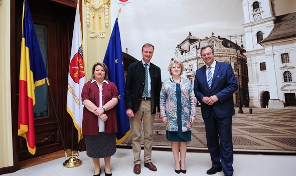 Membrii ai Parlamentului Germaniei, în vizită la Primăria Sibiu