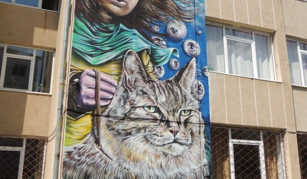 Sibiu: International Street Art Festival a schimbat aspectul a șase școli și licee