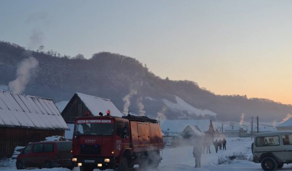 ISU Sibiu: Opt incendii stinse și peste 200 de persoane asistate medical, în perioada 23-28 decembrie