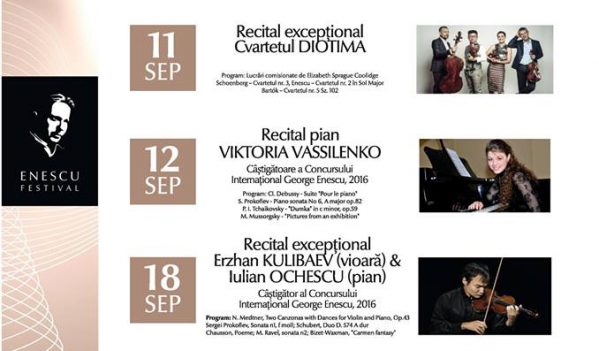 Festivalul Internațional „George Enescu” ajunge și la Sibiu (10-22 septembrie)