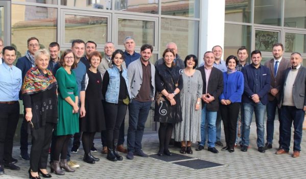 Delegație din Georgia, în vizită la Consiliul Județean Sibiu