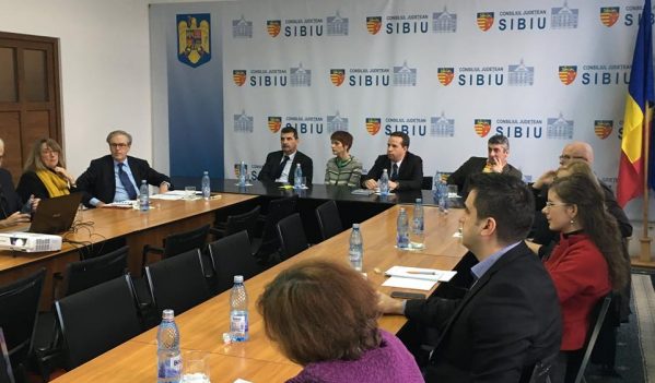 Delegație din Olanda, în vizită la Consiliul Județean Sibiu