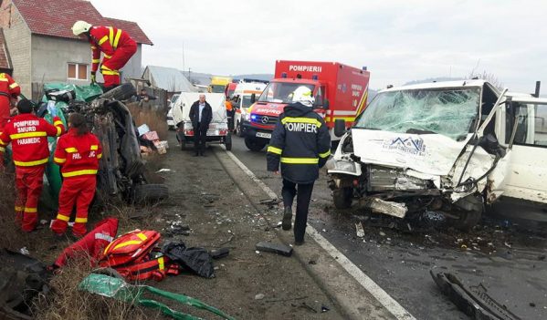 Accident rutier în Boița