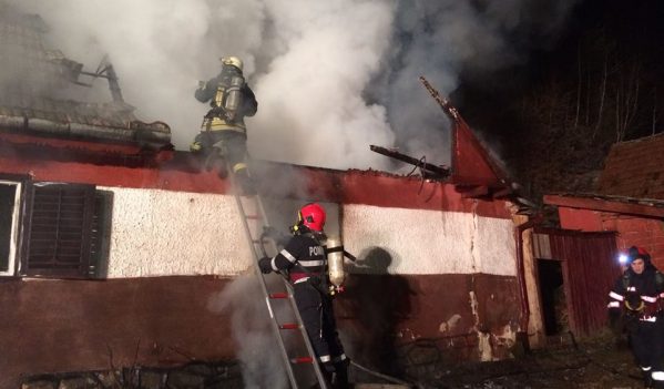 Incendii stinse de pompierii sibieni