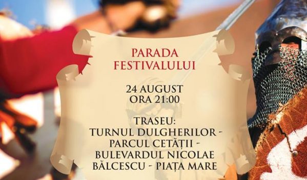 Festivalului Medieval „Cetăți Transilvane” se desfășoară în Sibiu