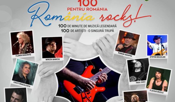 Evenimentul rock „100 pentru România” se desfășoară la Sibiu