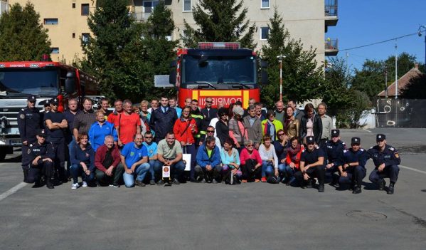 Pompieri din Slovenia, în vizită la ISU Sibiu