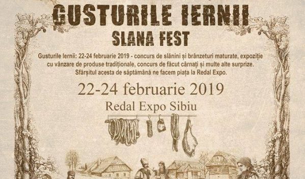 Consorțiul Sibiu Regiune Gastronomică Europeană 2019 organizează, în perioada 22-24 februarie, evenimentul „Gusturile Iernii”