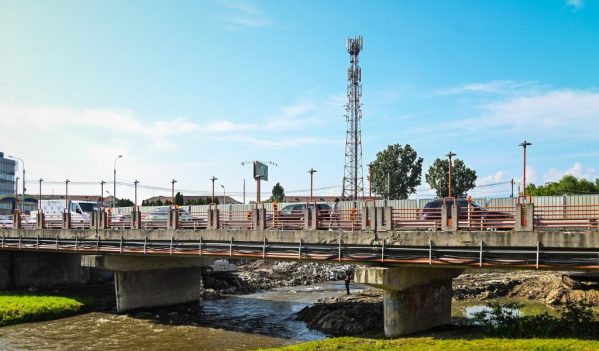 Podul peste Cibin de pe Șoseaua Alba Iulia se închide complet circulației în perioada 7-14 iunie