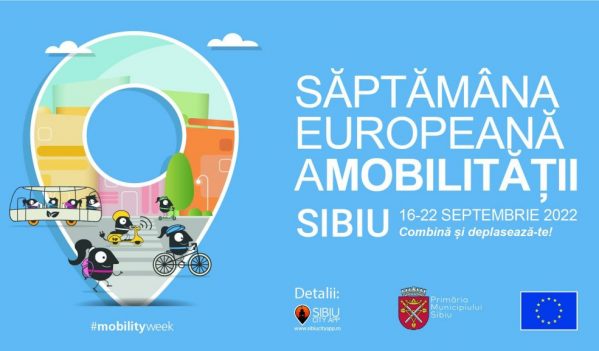Sibiul va participa și în 2022 la programul Săptămâna Europeană a Mobilității