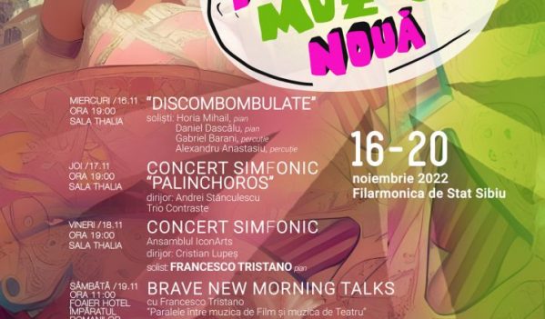 Festivalul Minunata Muzică Nouă se va desfășura la Sibiu