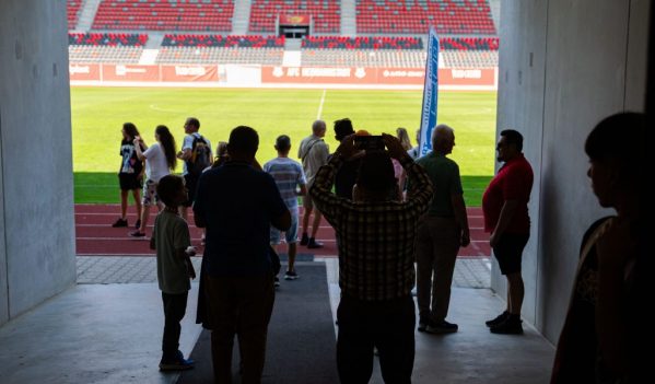 Aproximativ 3.700 de persoane au vizitat Stadionul Municipal Sibiu în Zilele Porților Deschise, 8-9 iulie