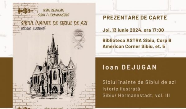 Lansare de carte la biblioteca Astra Sibiu